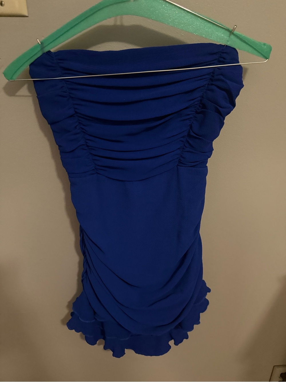 Lucy in the Sky Ruched Mini Dress